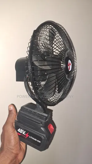 8inches Rechargeable Lithium Battery Fan With High Speed Capacity