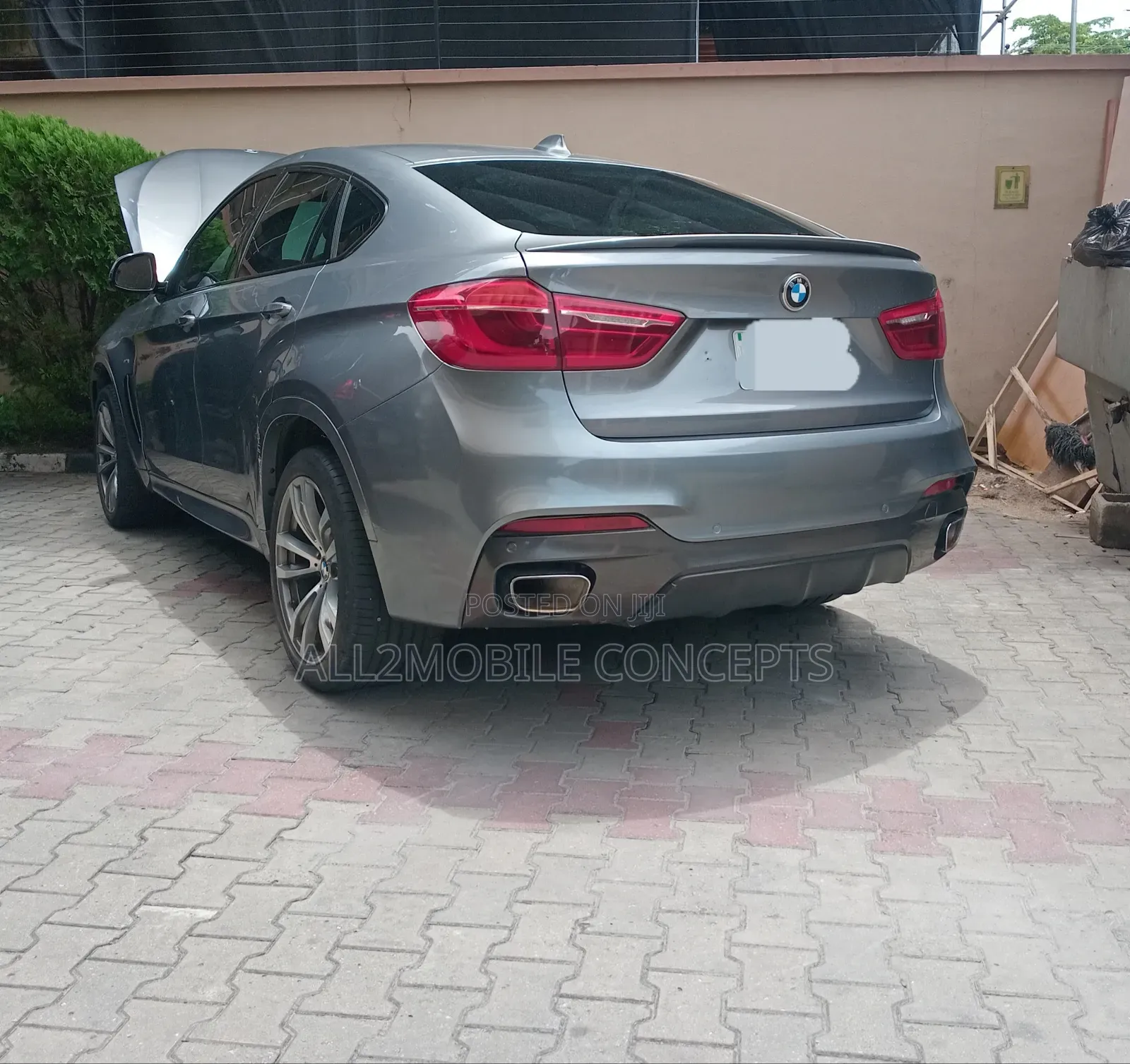 BMW X6 2017 Gray