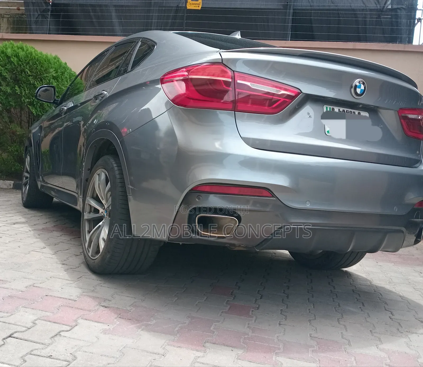 BMW X6 2017 Gray