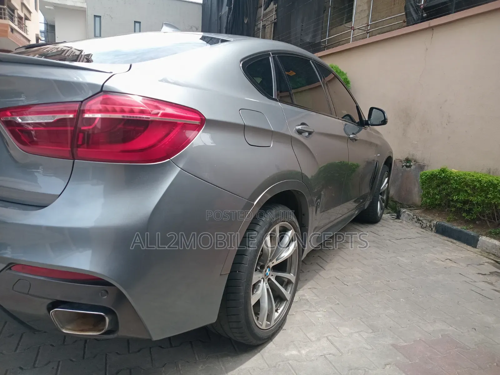 BMW X6 2017 Gray