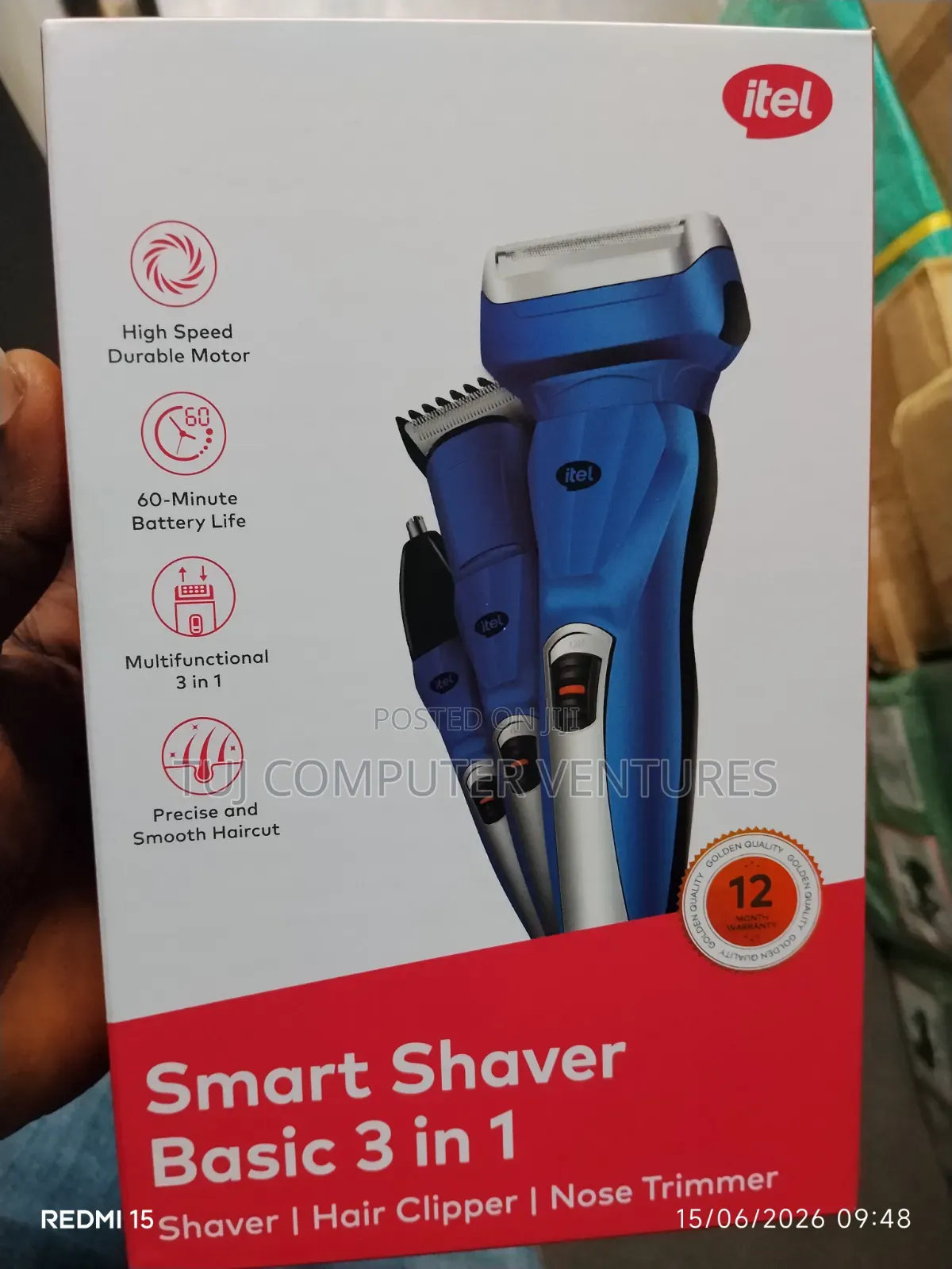 Itel Smart Shaver Basic 3 in 1