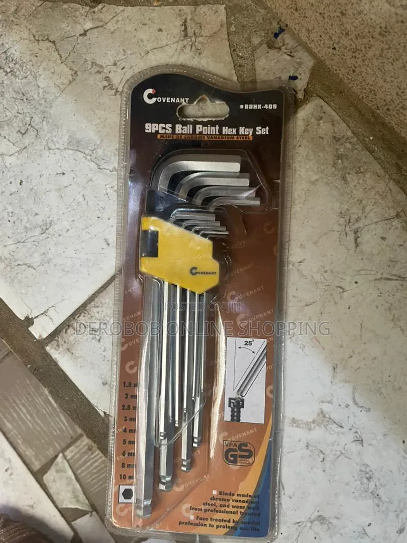 SPC- Ball Point Hex Key Set