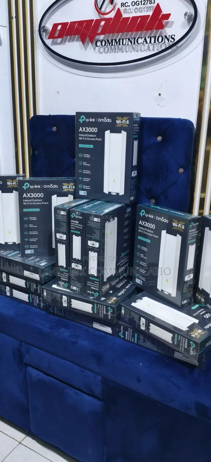Ax3000 Indoor/Outdoor Wi-Fi 6 Access Point Eap650 Tp-Link