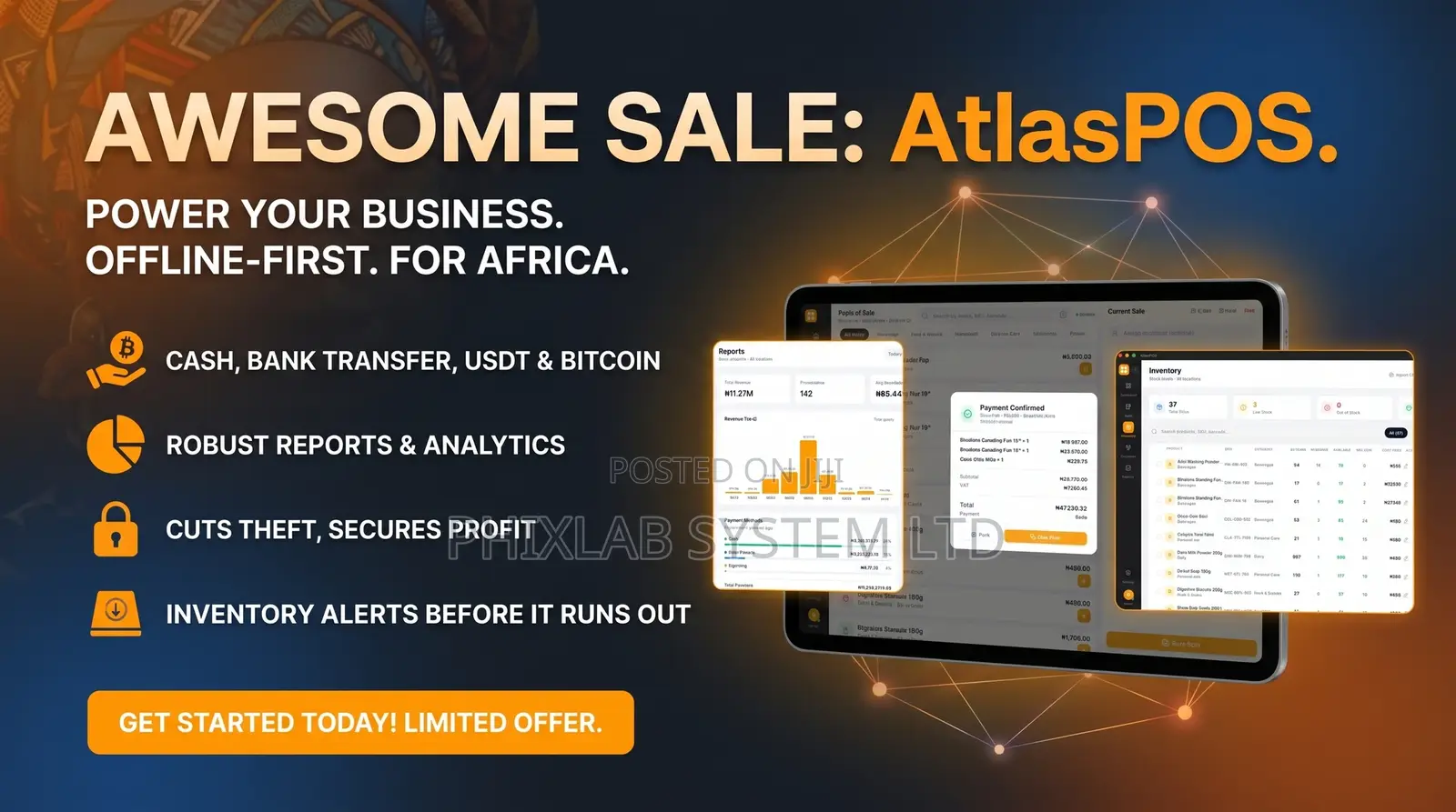 Atlaspos - Elite Offline-first Pos Inventory Software