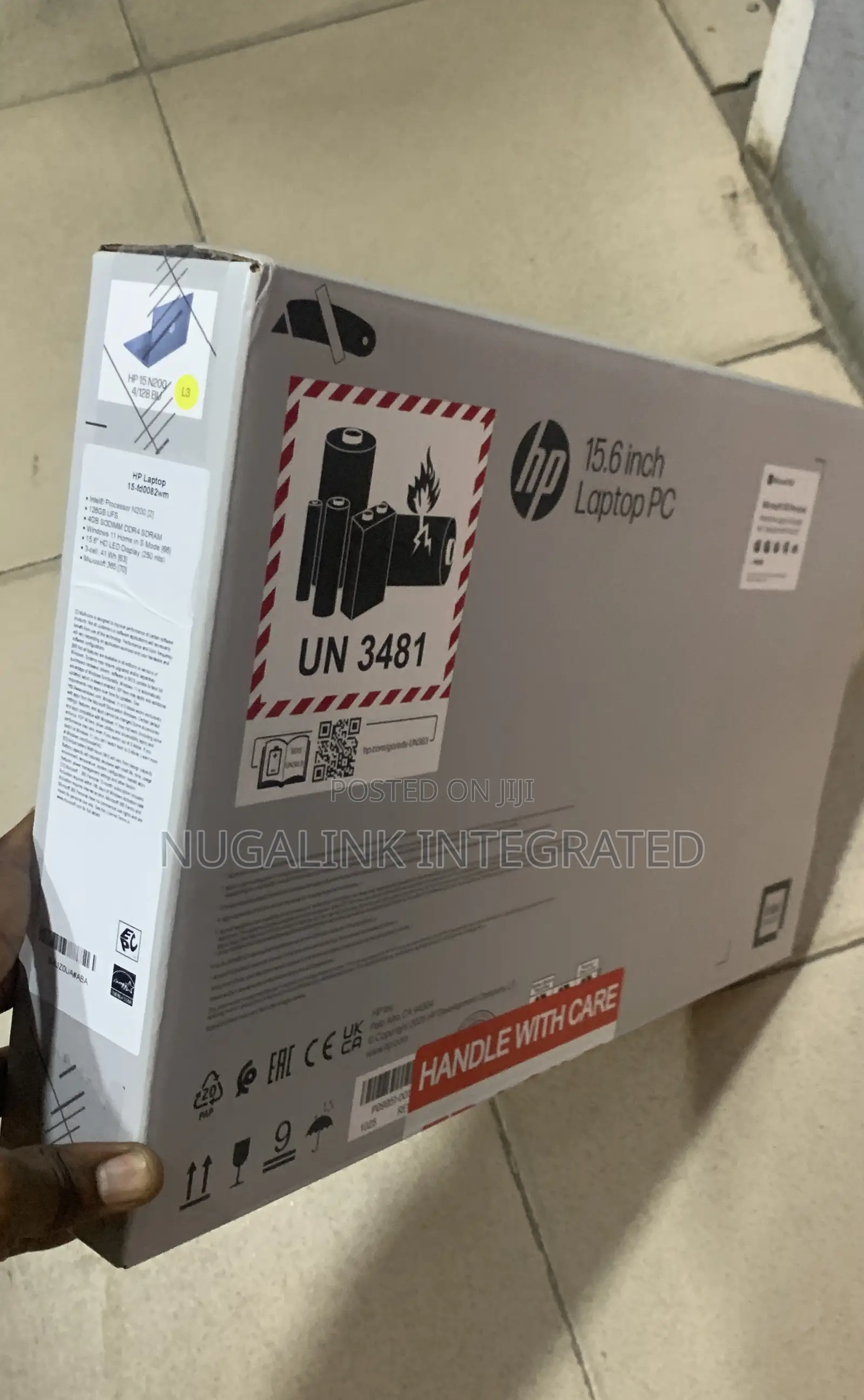 New Laptop HP 15 4GB Intel Celeron SSD 128GB