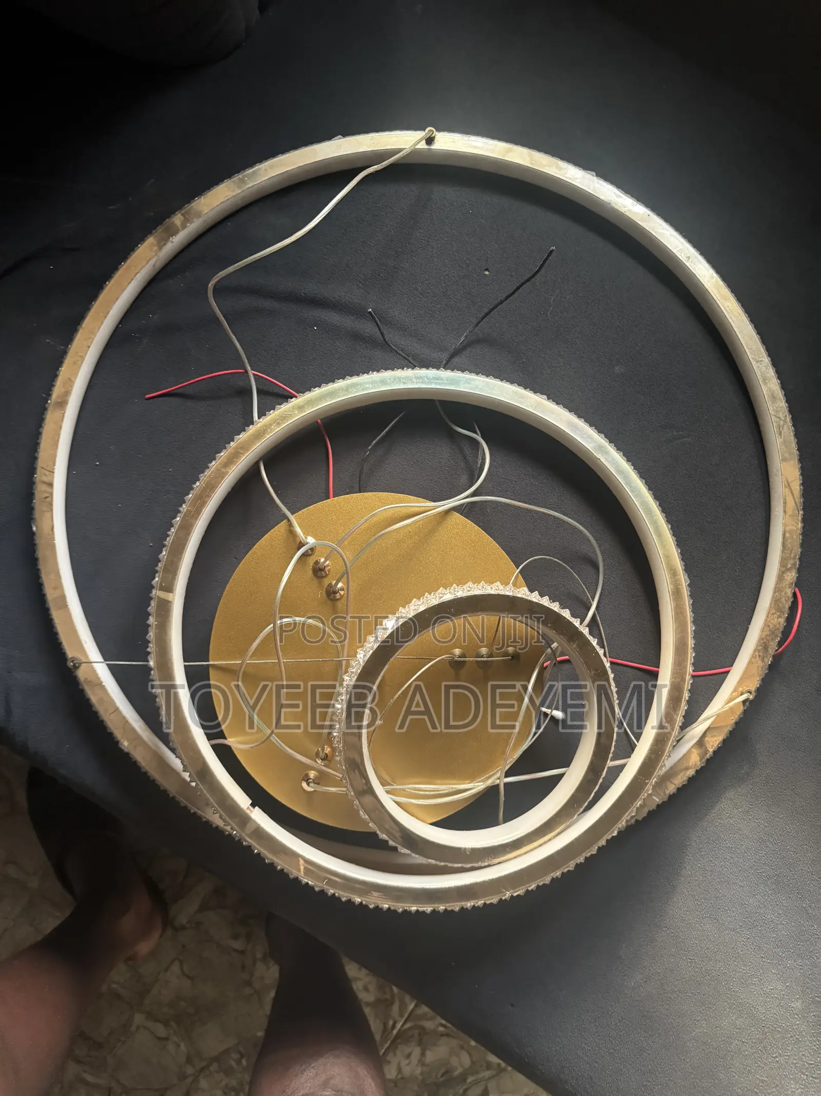3 Ring Chandelier