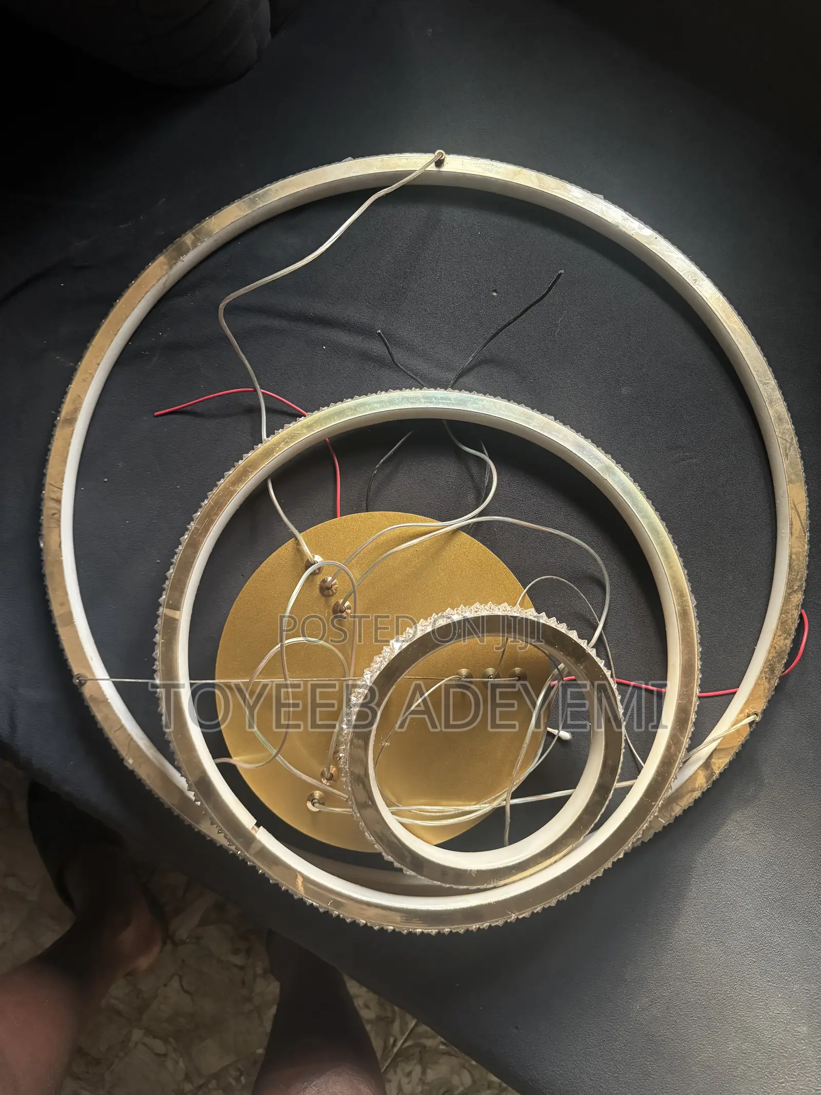 3 Ring Chandelier