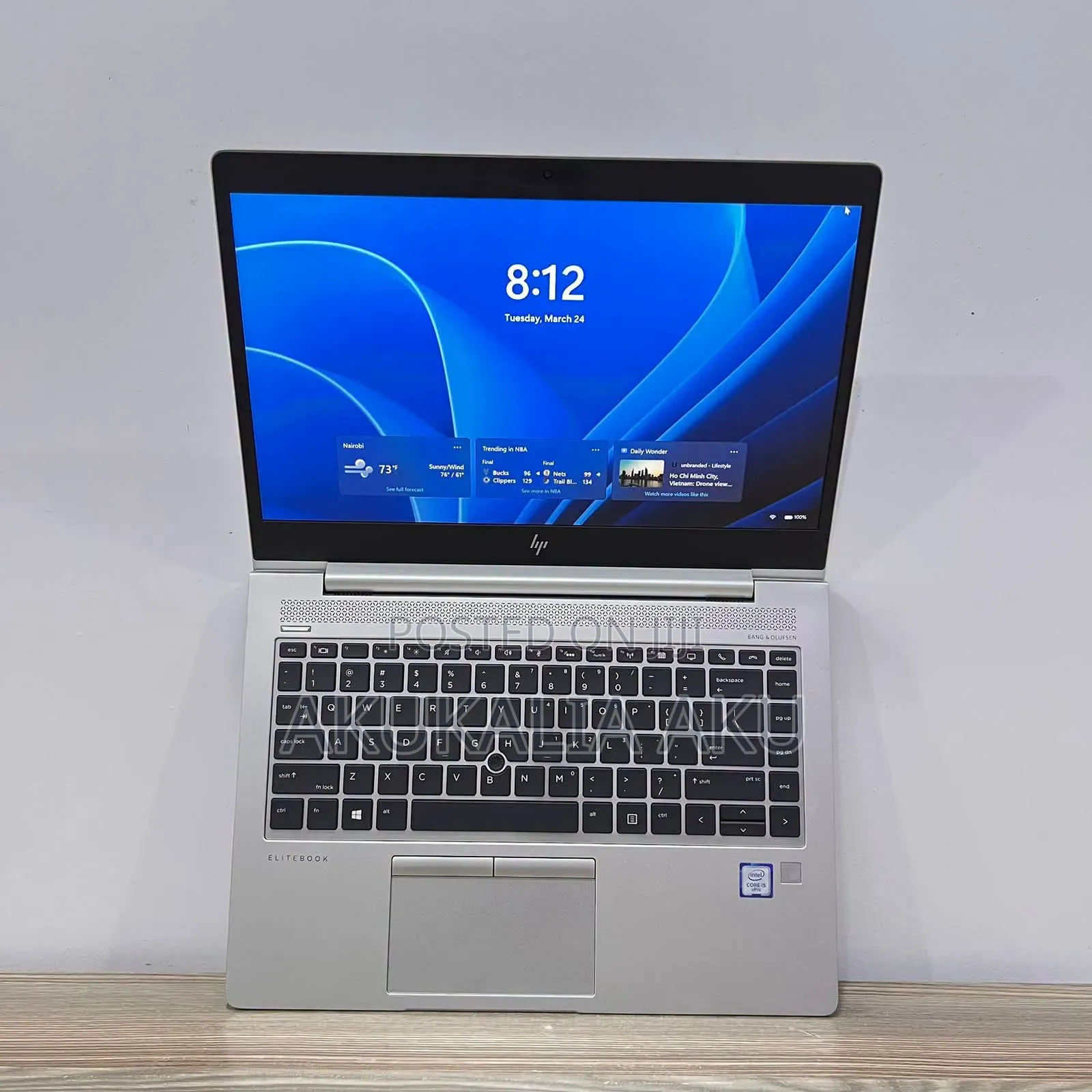 Laptop HP EliteBook 840 G5 8GB Intel Core i5 SSD 256GB