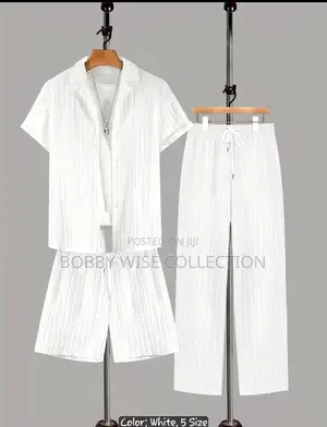 White Pleated Co-Ord Set