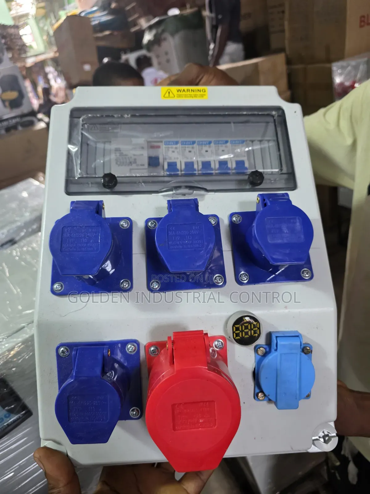 Industrial Socket Panel