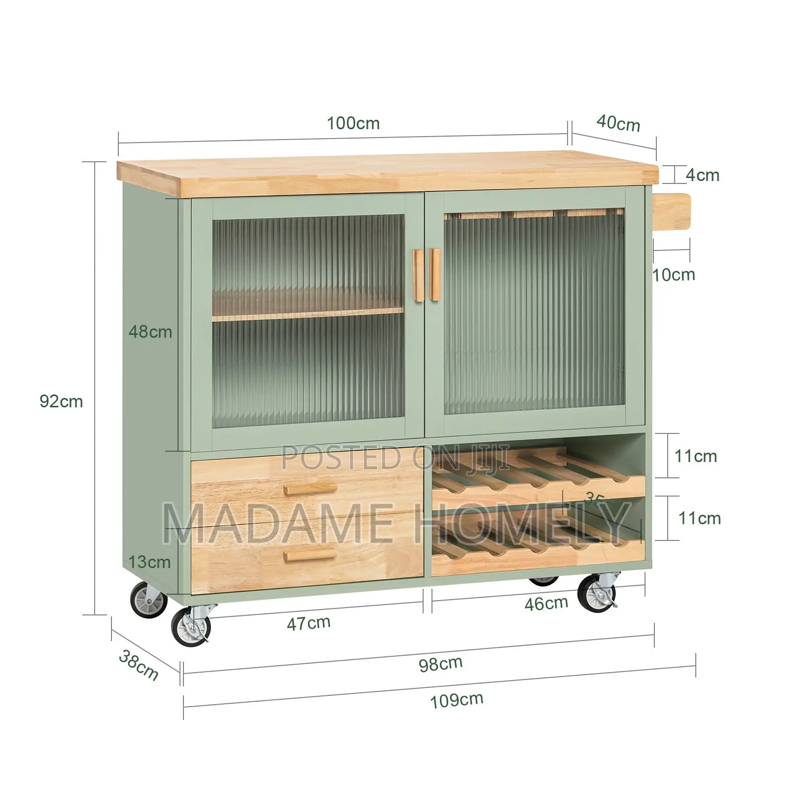 Kitchen Trolley Island Cabinet