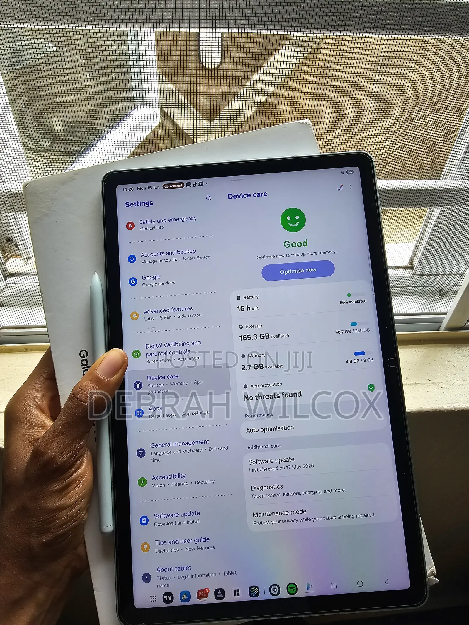 Samsung Galaxy Tab S9 FE 256 GB Silver