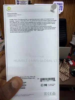 New Apple iPhone 14 Pro Max 1 TB White
