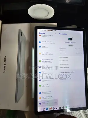 Samsung Galaxy Tab S9 FE 256 GB Silver