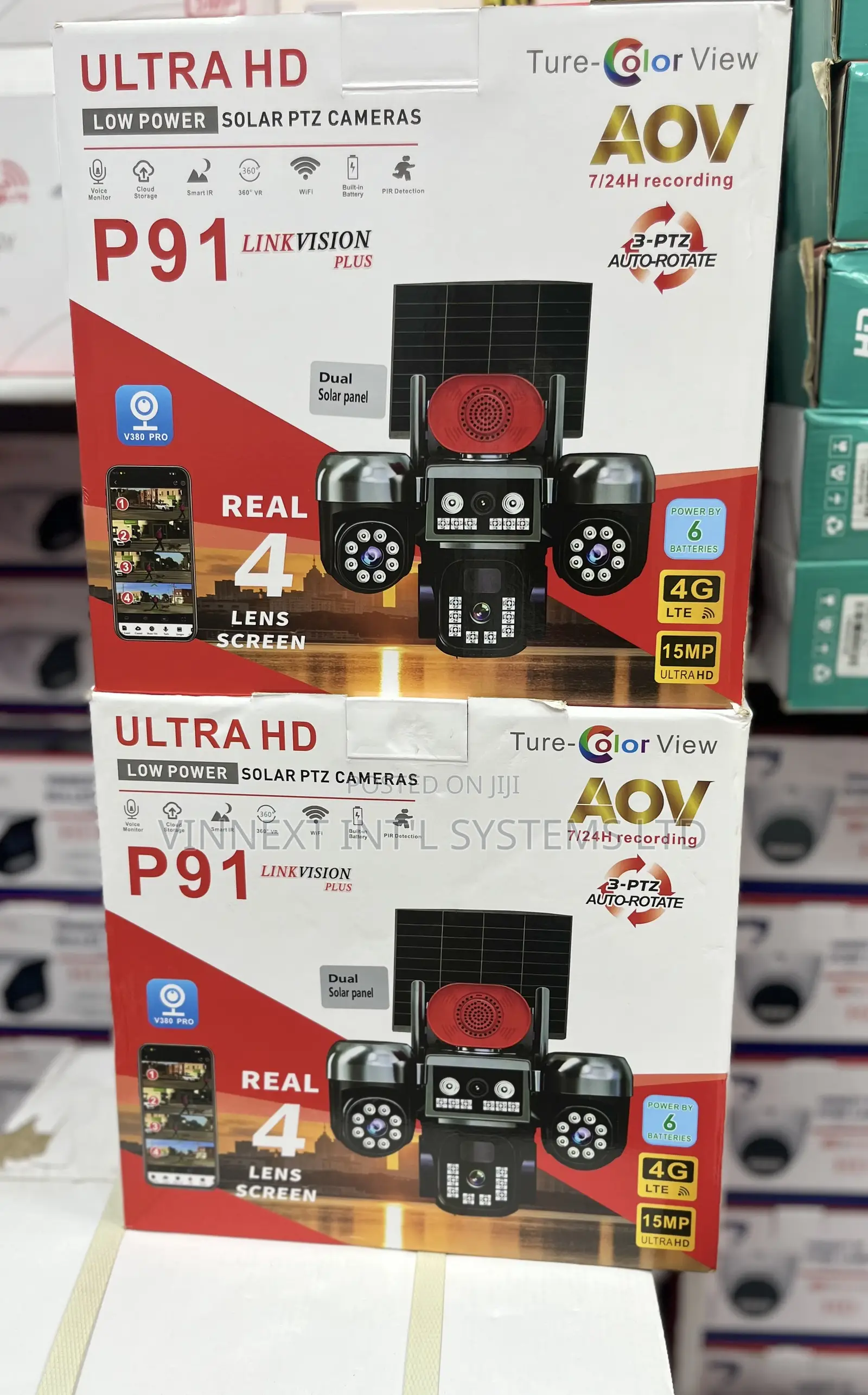 Linkvision P91 Solar-Powered