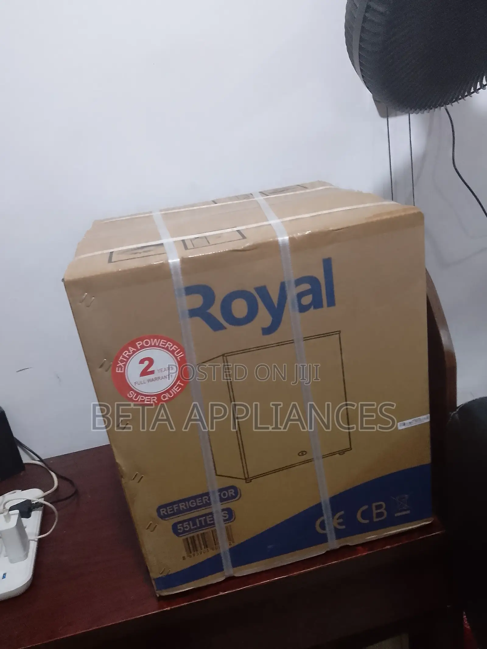 Royal Bedside Fridge With Convenient Storage Shelves