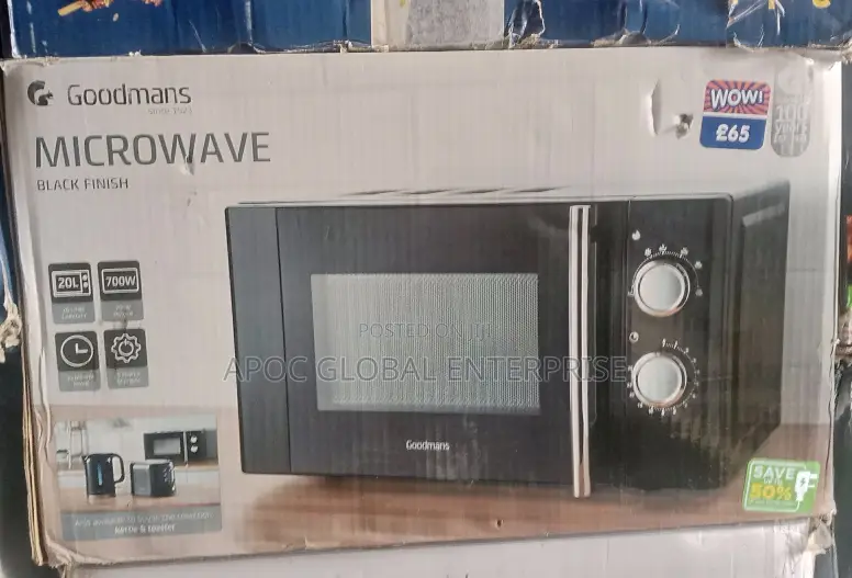 Goodmans 20l Microwave - Black