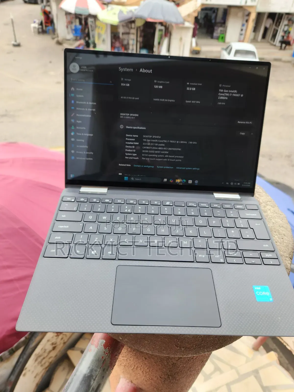 Laptop Dell XPS 13 32GB Intel Core i7 SSD 1T