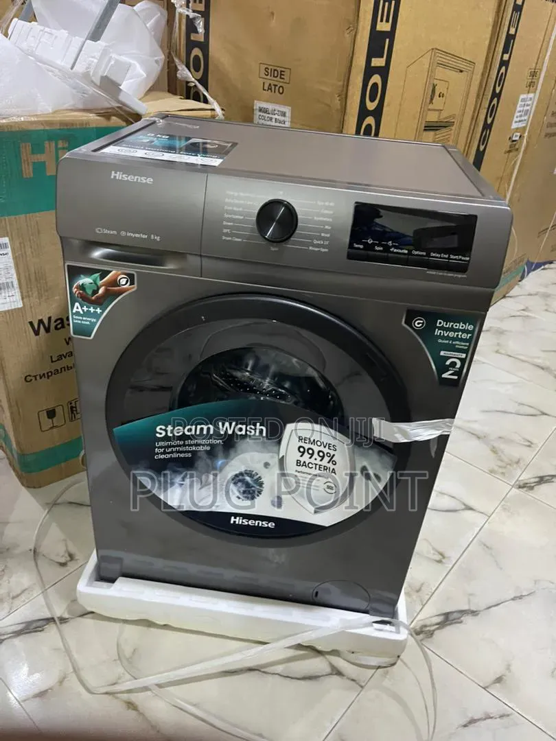 Hisense 8kg Front Load Automatic Washing Machine for Modern Homes