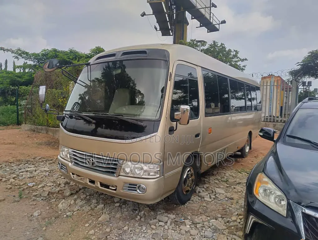 Toyota Coaster 2010 Gold