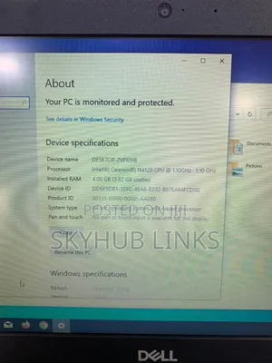 Laptop Dell Latitude 11 3190 4GB Intel Celeron SSD 60GB