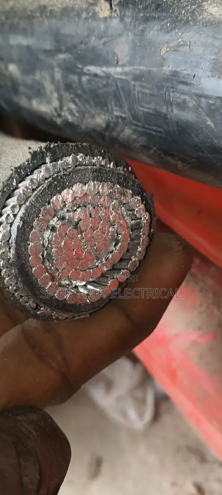 500mm Single Armored Aluminum Cable