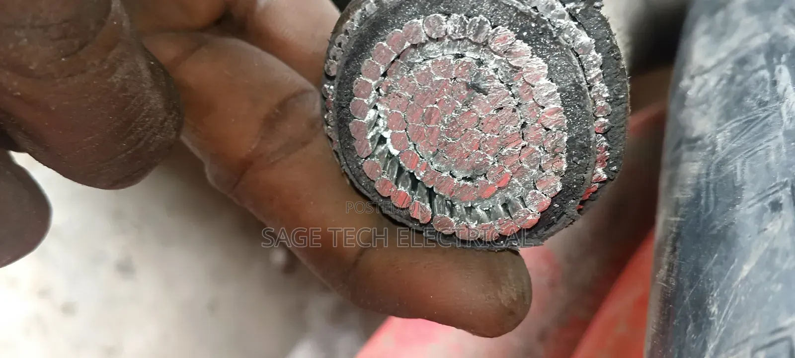 500mm Single Armored Aluminum Cable