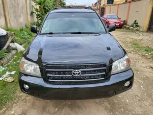 Toyota Highlander V6 AWD 2004 Black