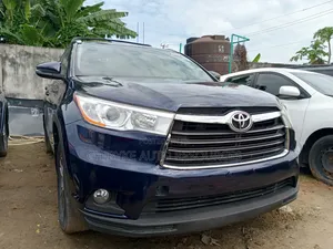 Toyota Highlander Limited 4dr SUV AWD (3.5L 6cyl 6A) 2015 Blue