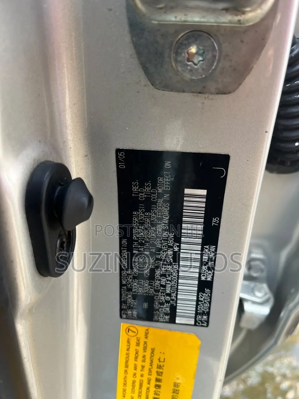 Lexus RX 330 2005 Silver