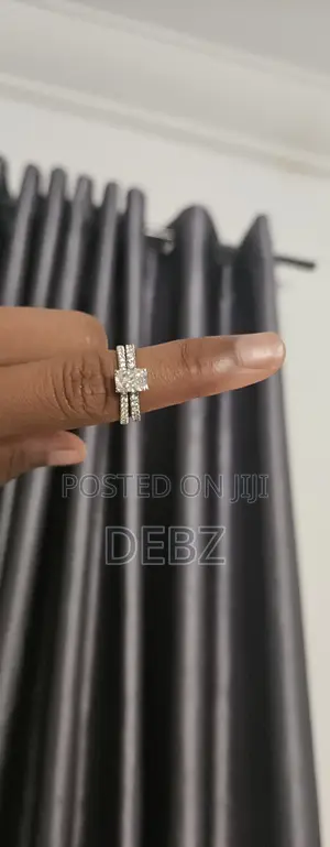 Engagement Ring and Wedding Band