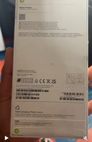 New Apple iPhone 17 Pro Max 512 GB Blue