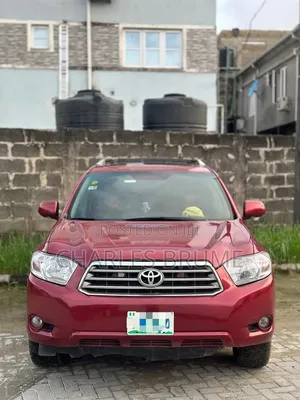 Toyota Highlander Limited 2010 Red