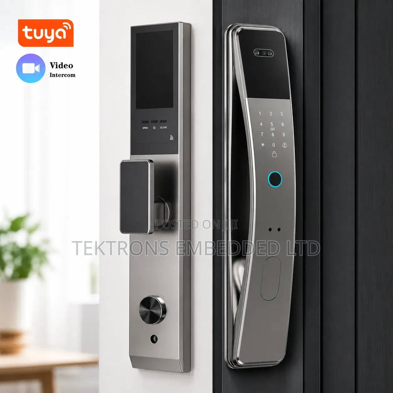 3d Face Palm Automatic Fingerprint (Biometric) Smart Lock