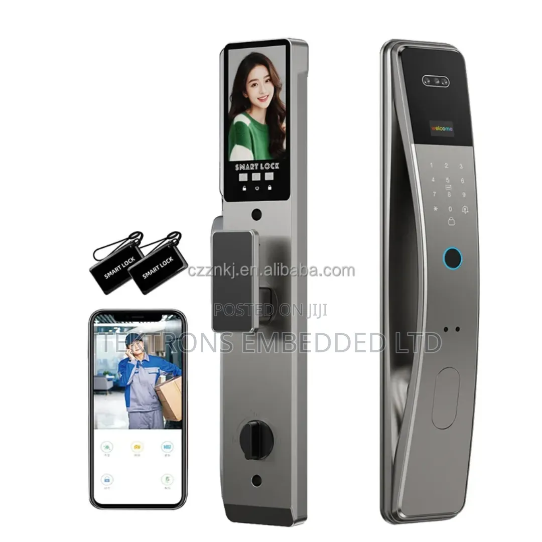 3d Face Palm Automatic Fingerprint (Biometric) Smart Lock
