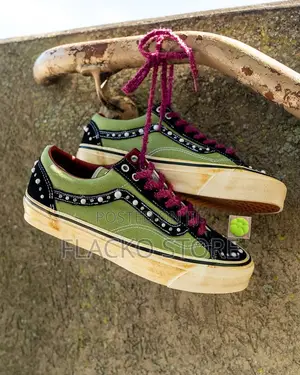 Original Satoshi Nakamoto X Vans Otw Old Skool Reissue 36 Sneakers