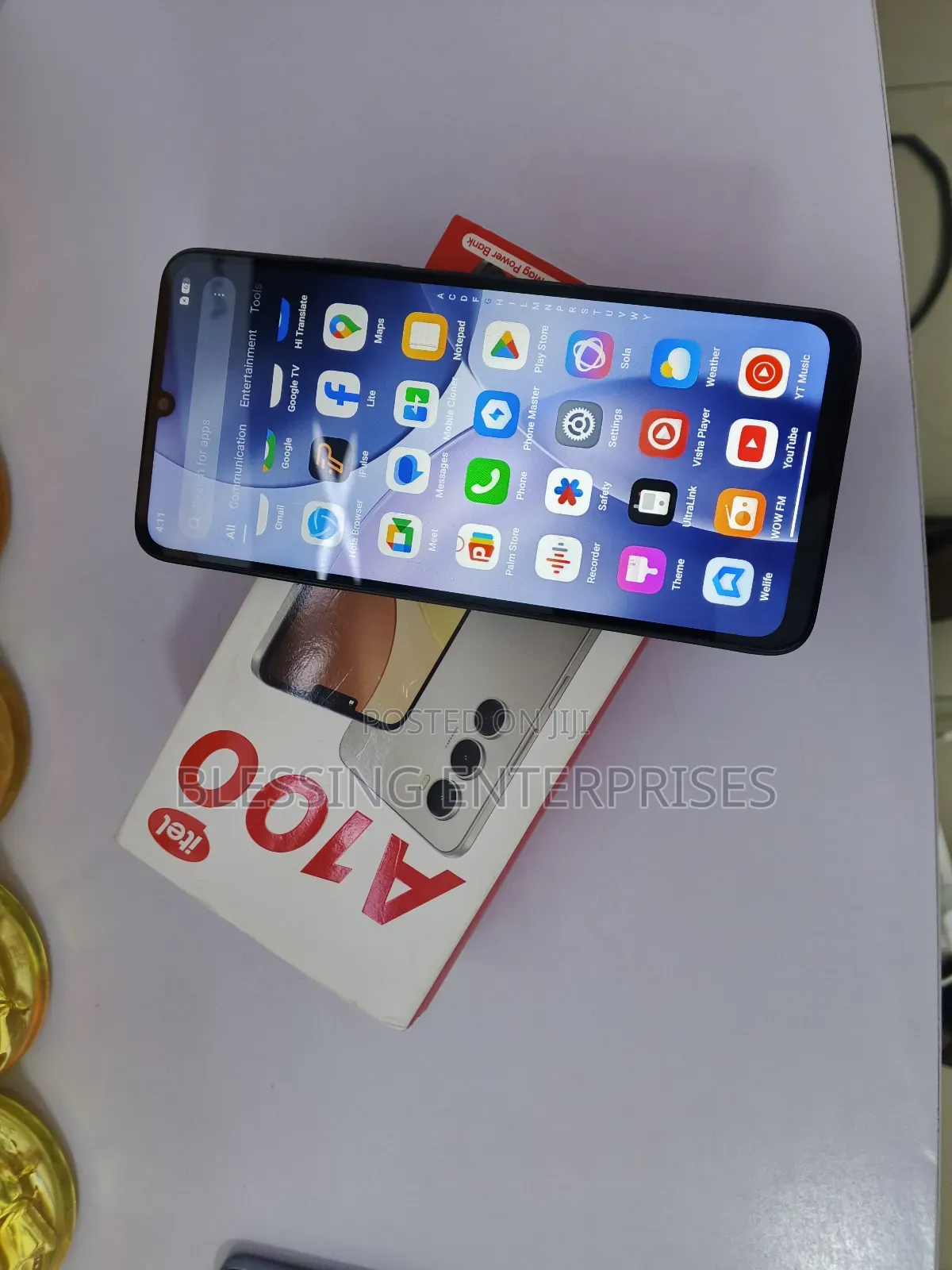 Itel A100 128 GB Black