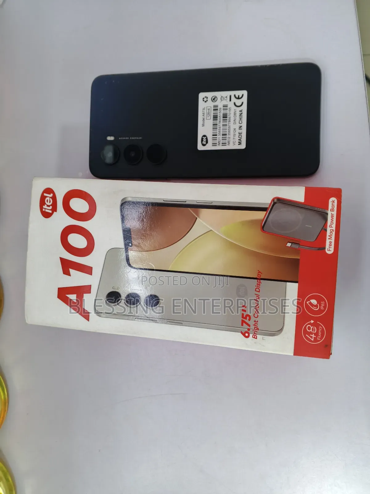 Itel A100 128 GB Black