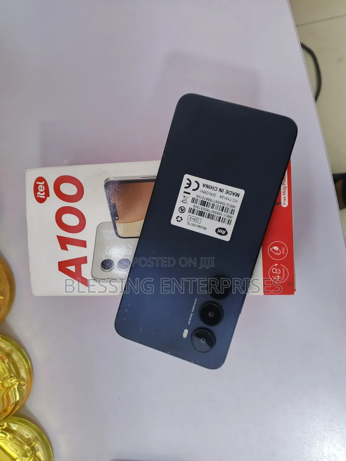 Itel A100 128 GB Black