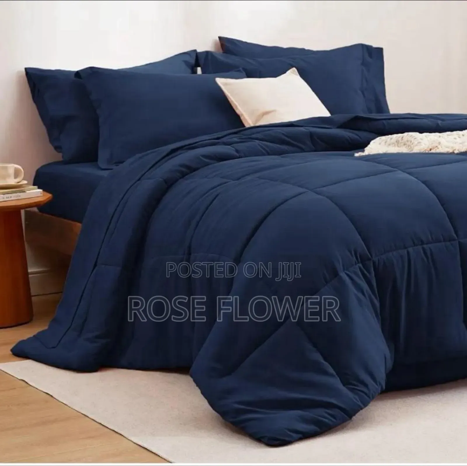 Rabbit Fur Duvet Set