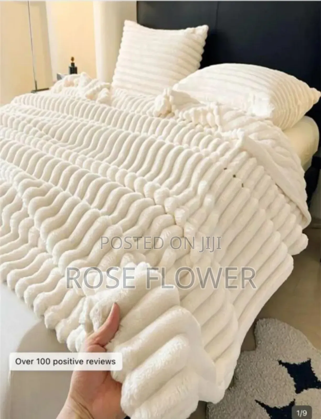 Rabbit Fur Duvet Set