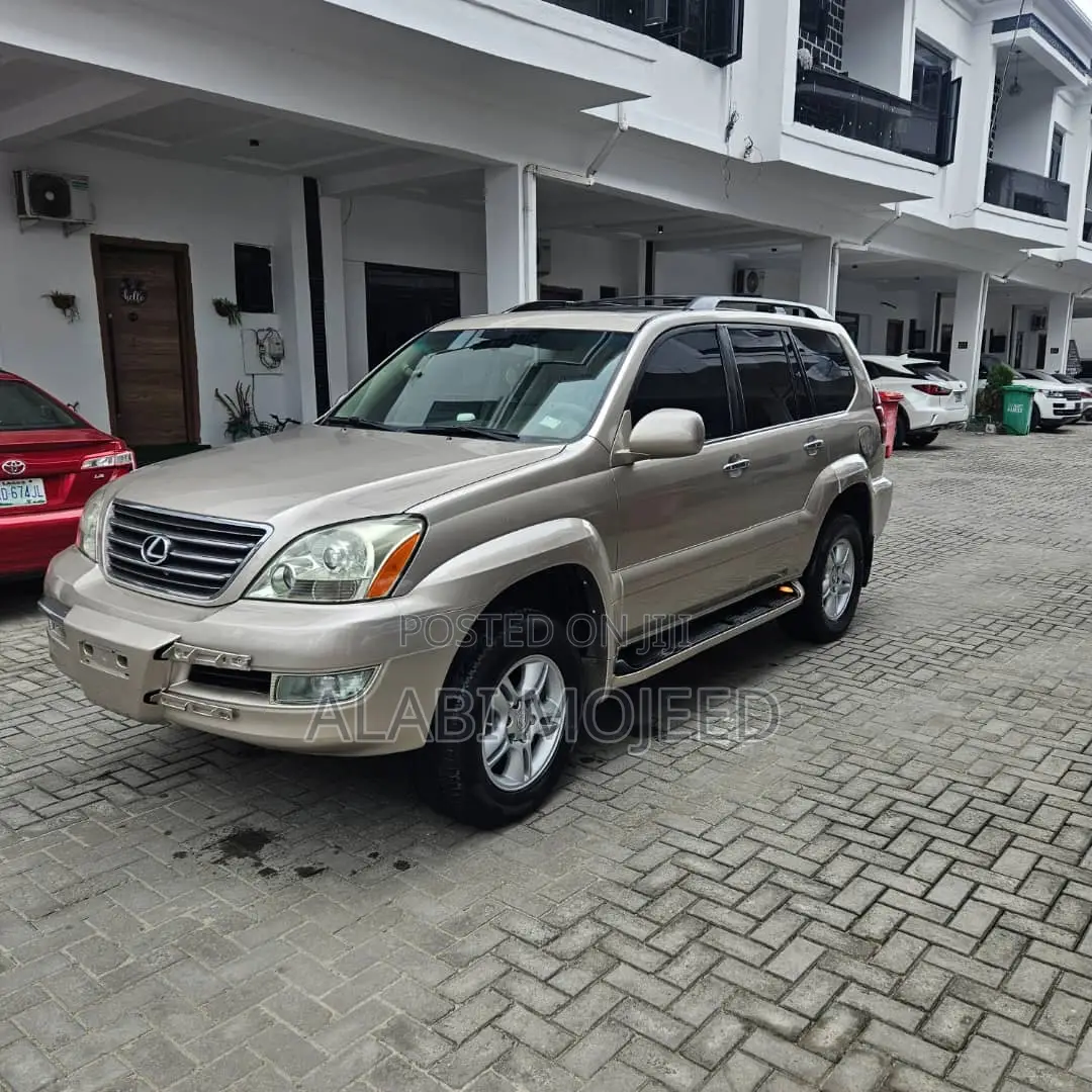 Lexus GX 470 2007 Gold