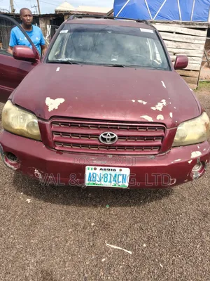 Toyota Highlander 2003 Red