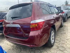 Toyota Highlander 2009 Red