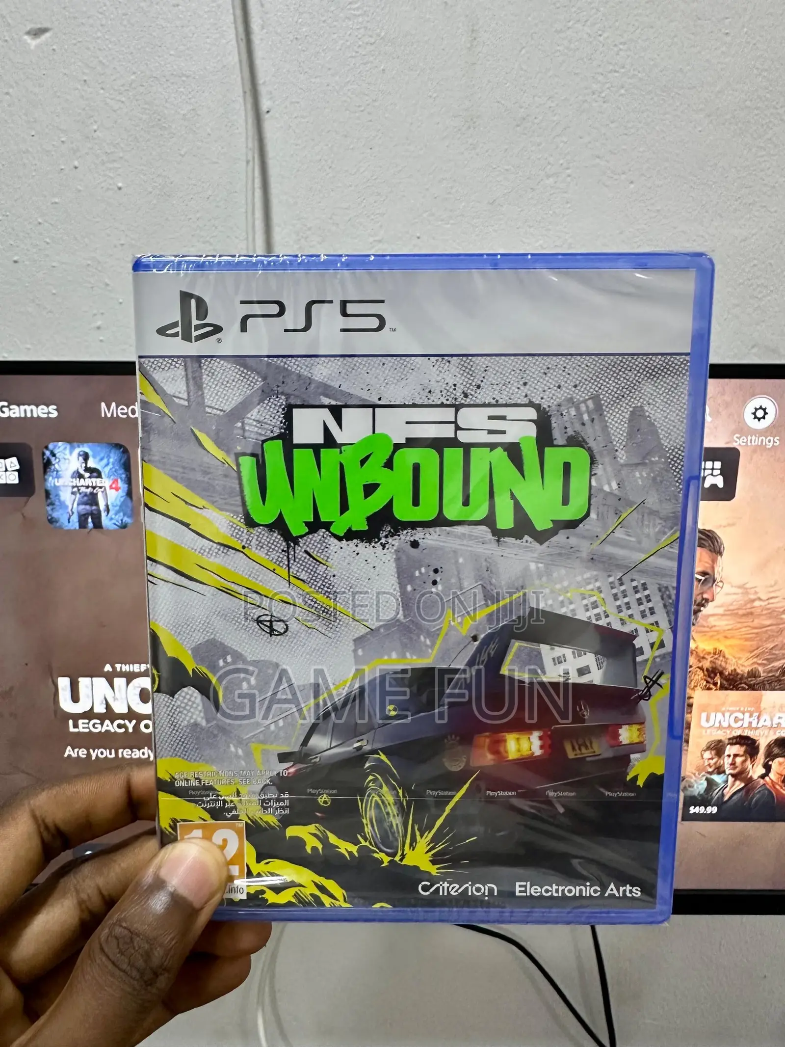 NFS Unbound Ps5 Cd