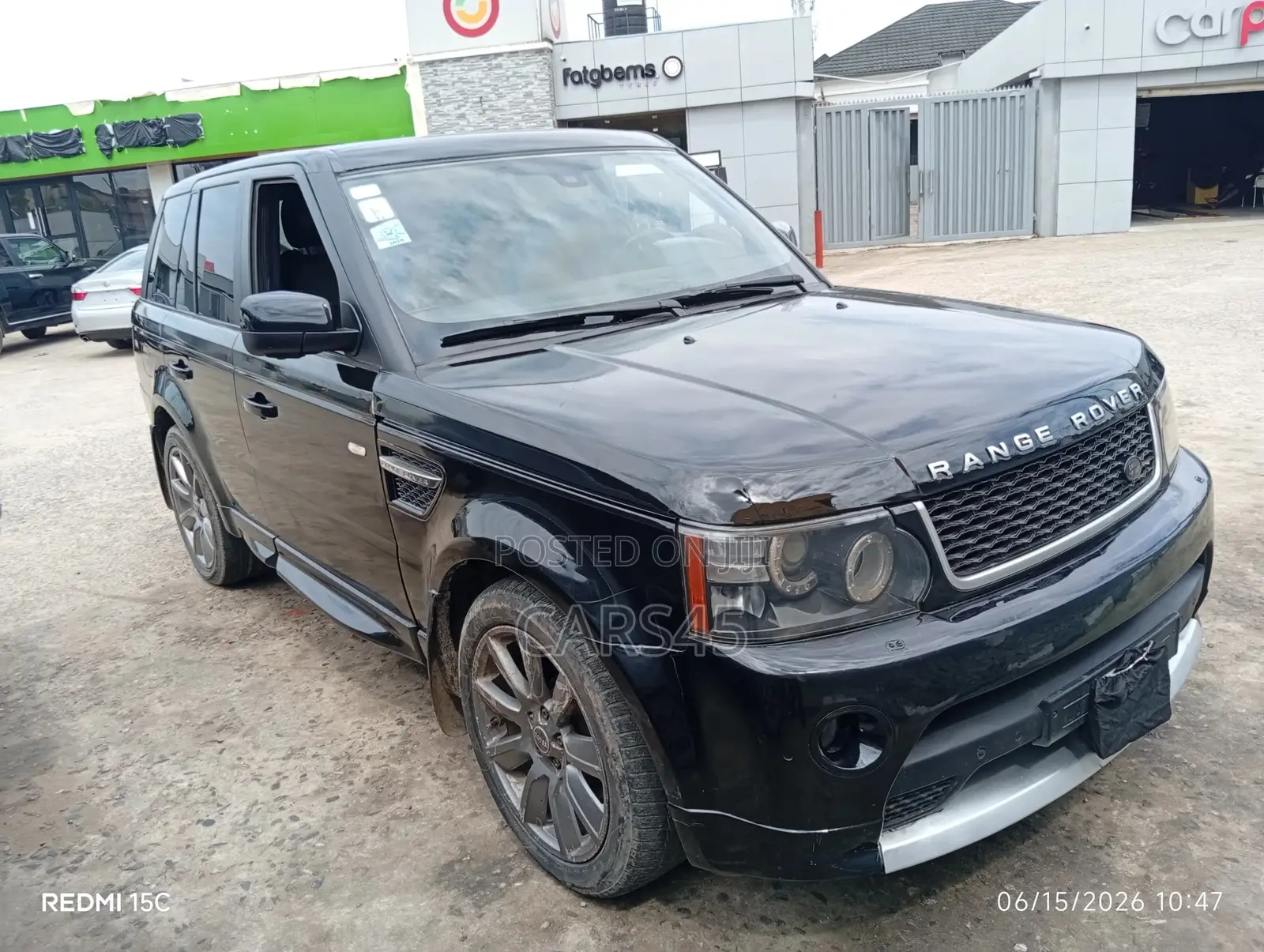 Land Rover Range Rover Sport 2012 Black