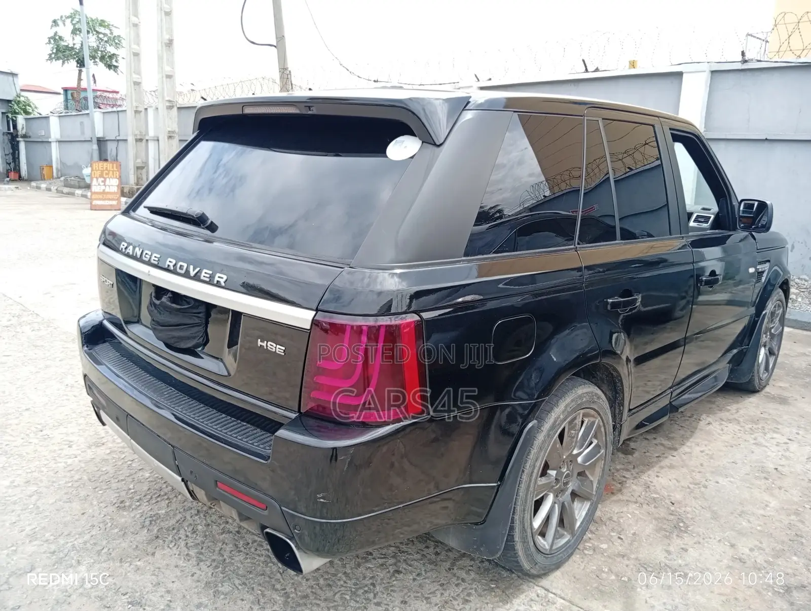 Land Rover Range Rover Sport 2012 Black