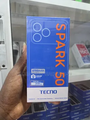New Tecno Spark 50 128 GB Black