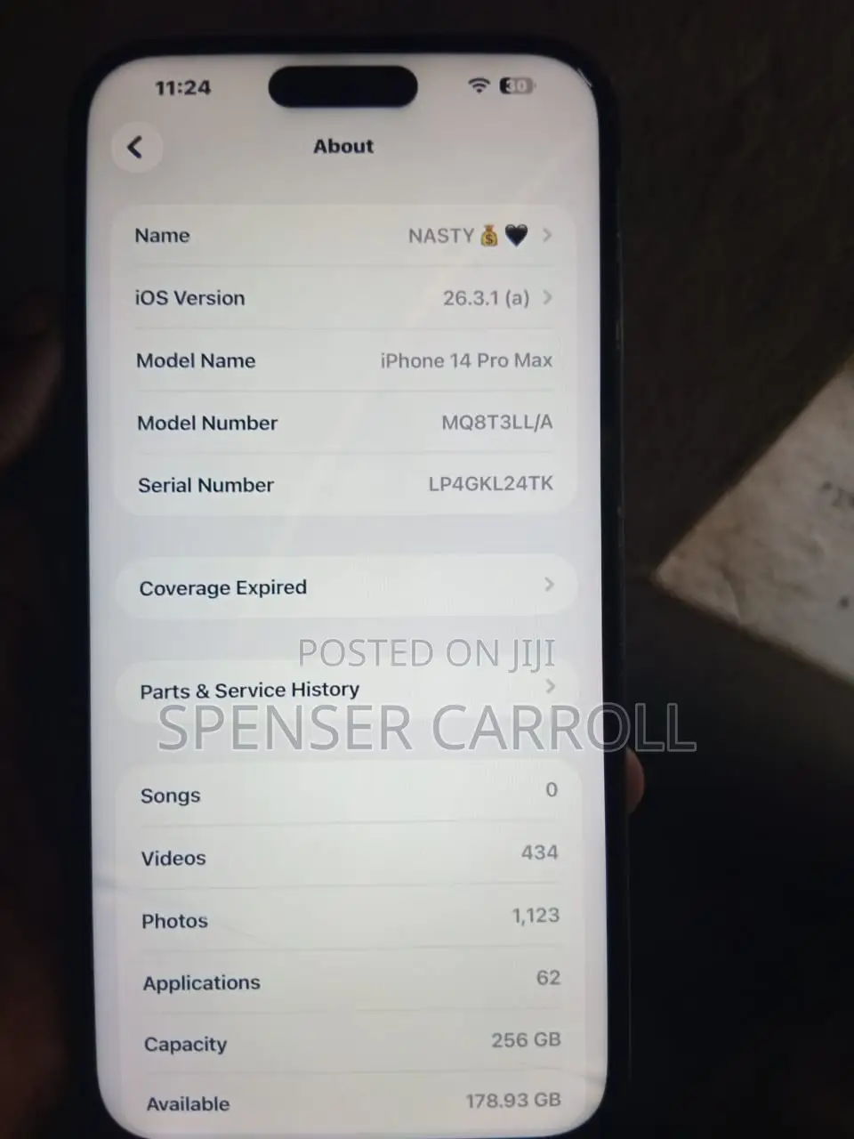 Apple iPhone 14 Pro Max 256 GB Black