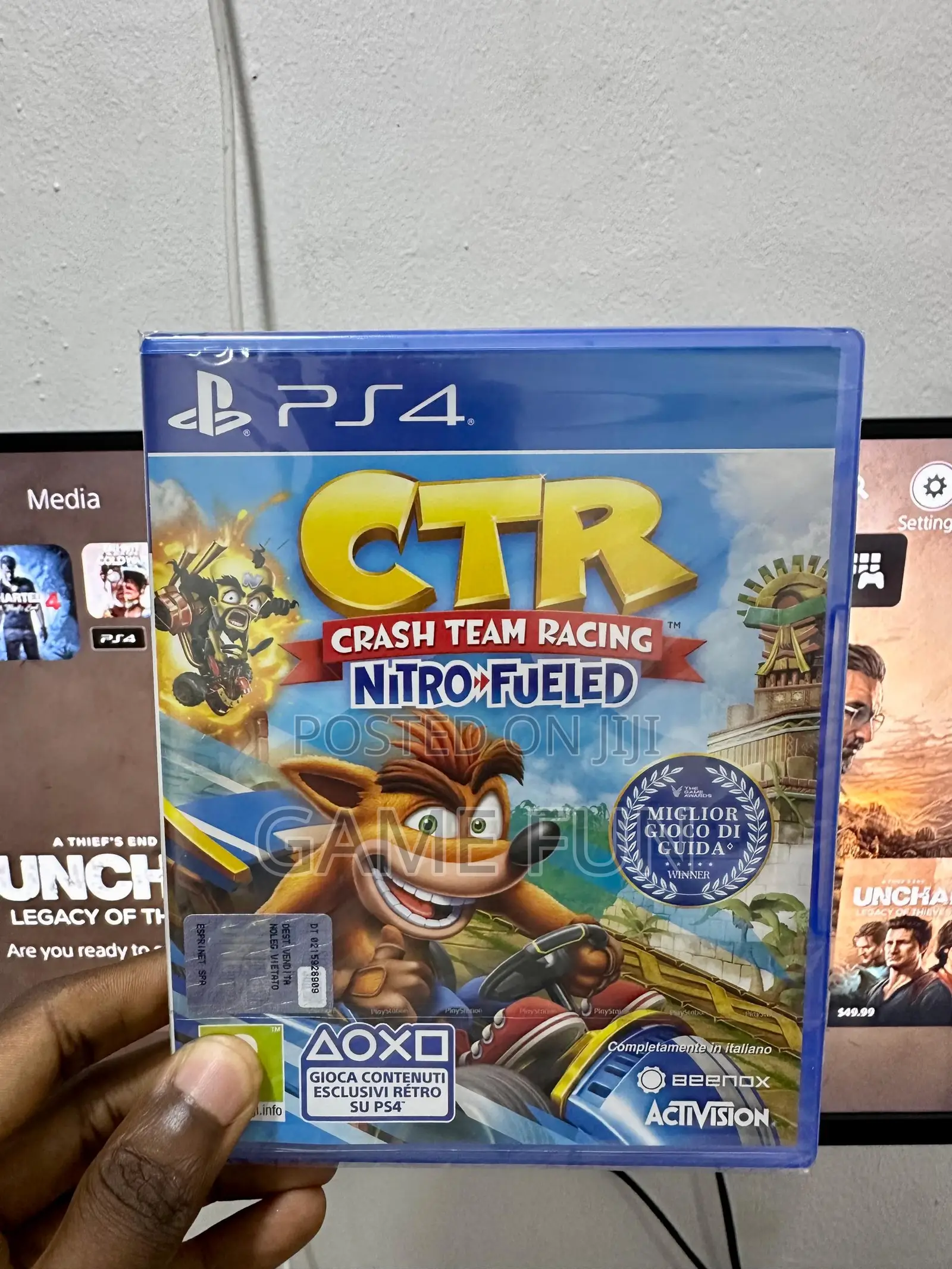 CTR Crash Team Racing Nitro Fueled Ps4 Cd